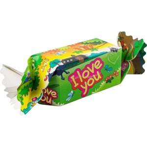 Paper Dreams Cadeauverpakking I Love You 30 Cm Karton Groen