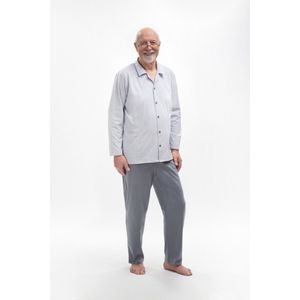 Martel- Antoni- pyjama- grijs- 100% katoen- gemaakt in Europa M