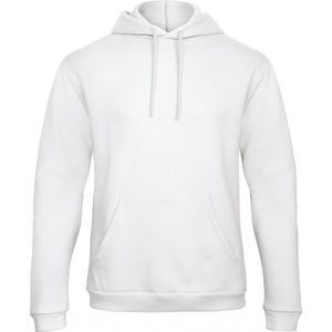Sweatshirt Unisex XL B&C Lange mouw White 50% Katoen, 50% Polyester