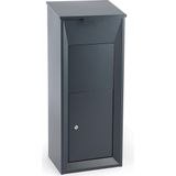 Waldbeck Postbutler Pakketbox Pakketkast Staande brievenbus - Deuren met deurstop en 3-punts slot