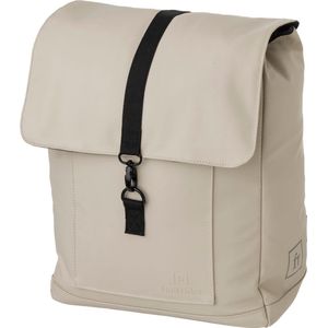 Fastrider Jaxx II Enkele Fietstas/Rugzak/Schoudertas in één - Taupe - Trend - Click'nGo -14 Liter - Waterafstotend