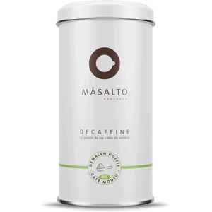 Másalto Espresso BIO Gemalen Koffie - Cafeïnevrij - Specialty Coffee - Duurzaam - Ambachtelijk - Belgisch gebrand - 250 gram