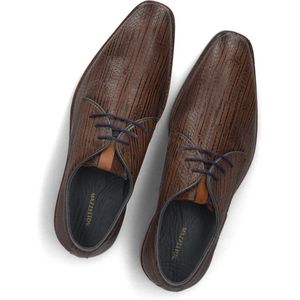 Mazzeltov 3980 Nette schoenen - Veterschoenen - Heren - Cognac - Maat 40