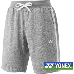 Yonex YM0015 sweatstof short - grijs - maat S