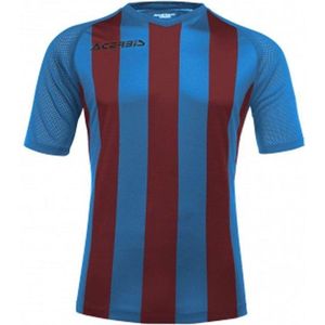 Acerbis Sports JOHAN STRIPED S/SL JERSEY (Sportshirt) ROYAL BLUE/BORDEAUX 4XS height JR: 156/165 .061 height JR: 120/132 .071