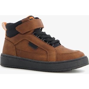 Blue Box hoge jongens sneakers cognac - Maat 35