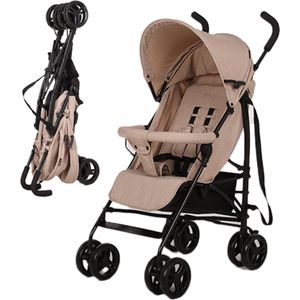 Novi Baby® Nick Buggy - Geschikt vanaf 6 maanden - lichtgewicht buggy - Zand Melange