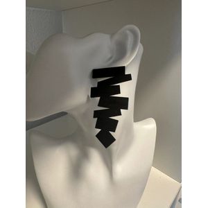 Geometrische rechthoekige lange oorbellen | Moederdag | Verjaardagscadeau| Cadeautje| Valentijnsdag| Kado | sieraden | vaderdag | oorbellen | oorsieraden
