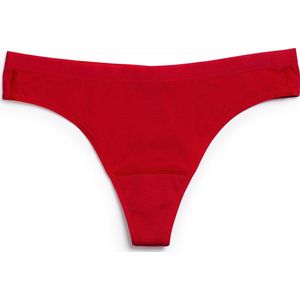 ImseVimse - Imse - Menstruatieondergoed - STRING Period Underwear - menstruatiestring / L - eur 44/46 - rood