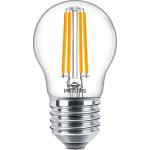 Philips Corepro LED Lustre E27 Kogel Filament Helder 6.5W 806lm - 827 Zeer Warm Wit | Vervangt 60W