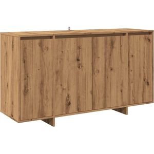 vidaXL - Eiken - Dressoir - Artisan - Eiken - Hout - Composiet - 135 - x - 41 - x - 75 - cm