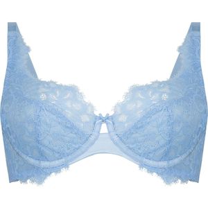 Hunkemöller Dames Lingerie Niet-voorgevormde beugel bh Isabella - Blauw - maat G85