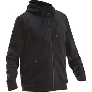 Jobman 5303 Hoodie Spun Dye 65530356 - Zwart - XS