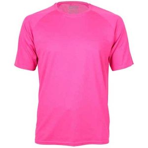 Herensportshirt 'Tech Tee' met korte mouwen Magenta - 3XL