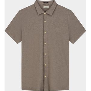 Dstrezzed Casual hemd korte mouw Bruin DS_Layton Shirt 311406-SS24/213