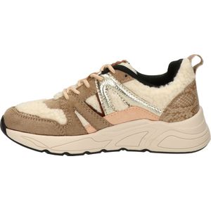 Nelson Kids meisjes sneaker - Taupe - Maat 36