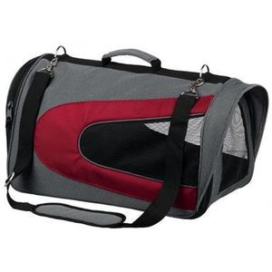 Trixie Torba Transporttas  Alina Nylon 54 Cm grijs - rood