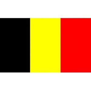 Kleine Belgische vlag  60 x 90 cm