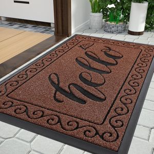 JGS ® Weerbestendige en Antislip Deurmat voor Binnen en Buiten, Vuilvangmat voor Alle Weeromstandigheden