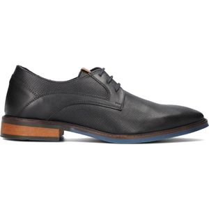 Mazzeltov Enzo Nette schoenen - Veterschoenen - Heren - Zwart - Maat 40