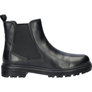 Cafe Moda Leren Chelsea Boots Zwart