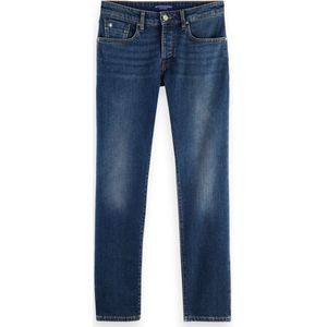 Scotch & Soda Essentials Ralston in Biologisch cotton — Classic Blue Heren Jeans - Maat 30/34