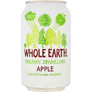 Whole Earth Sparkling Apple 330ml 24 x 330ML - Voordeelverpakking