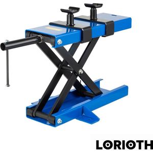 LORIOTH® Schaarlift Voor Motoren - Motor Krik - Hydraulische Lift Motorfiets - Krik Motorfiets - Blauw - 500kg
