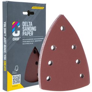 CROP Delta Schuurpapier 100x145mm korrel 150 - 10 stuks