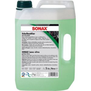 Sonax Heldere glasreiniger 5 Liter - Professioneel - Krachtig - Citrus - Kunststof / Rubber reiniger