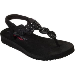 Skechers Meditation - Stars & Sparkle - Dames Slippers - Zwart