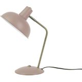 Table lamp Hood iron matt faded pink