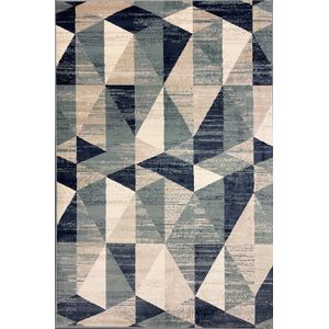 Aledin Carpets Tabriz - Vintage Vloerkleed 160x230 cm - Laagpolig - Tapijten woonkamer