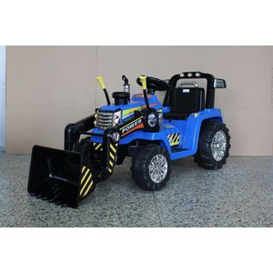 Tractor 12V met voorlader en RC, kinder tractor elektrisch