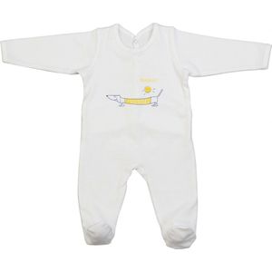 Pericles Babypyjama Boxpakje Junior Wit 1 Maand