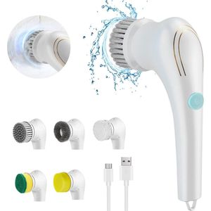 Elektrische Schoonmaakborstel - Elektrische Schrobborstel - Electrische Schoonmaakborstel - Elektrische Scrubber - Elektrische Afwasborstel