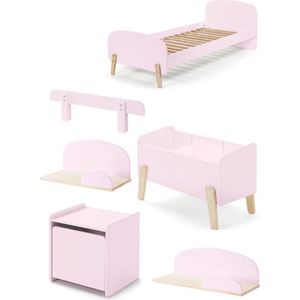 Kinderkamercombinatie 7 Kiddy-roze