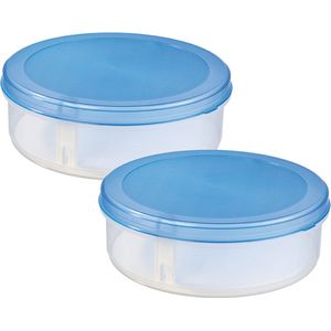 Sunware - Club cuisine taartdoos blauw - Set van 2