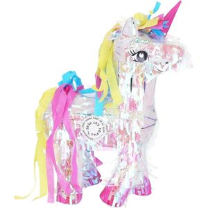 Smiffys - Iridescent Unicorn Piñata Feestdecoratie - Multicolours