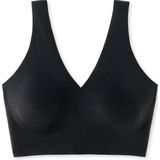 Schiesser Invisible Soft Bustier Dames Beha - zwart - Maat M