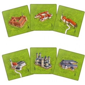 Carcassonne Mini Uitbreiding De Kloosters in Duitsland 3.0 - 999 Games
