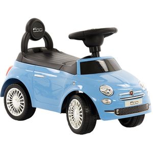 Fiat 500 - Loopauto - Blauw - Loopauto 1 jaar - Loopwagen