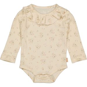 Levv newborn baby meisjes romper Fenna aop Peach Flowers