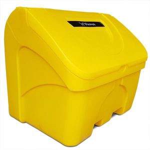 Zoutkist 130 liter | Container voor winterberegening voor zout en zand | Strooizout – Zand – Zandbak - Zandcontainer Verkeer - Veiligheid | De Veiligheids-winkel