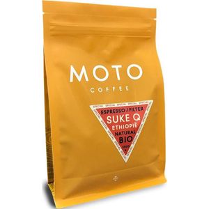 Moto Coffee - Ethiopië - Filtermaling - 350 gram - biologisch