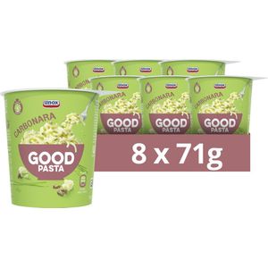 Unox Carbonara Good Pasta - 8 x 71 g - Voordeelverpakking