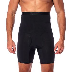 Corrigerende heren broek - Compressie onderbroek mannen - Afslank broek - Zwart