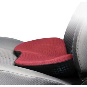 Lumbale steunkussen, comfortabel ergonomisch traagschuim zitkussen voor rugpijn, vermoeidheidsverlichting, geschikt voor auto, bureaustoel