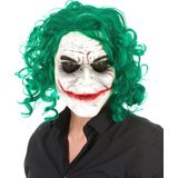 Vegaoo - Psychopaat harlekijn masker voor volwassenen