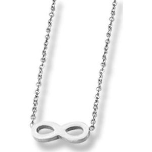 Amanto Ketting Emer - 316L Staal PVD - Infinity - 13x5mm - 43+5 m